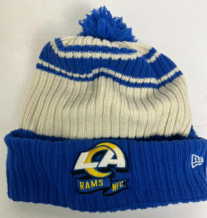 LA Rams Beanie New Era NFL One Size Fleece Lined Hat Cap Football